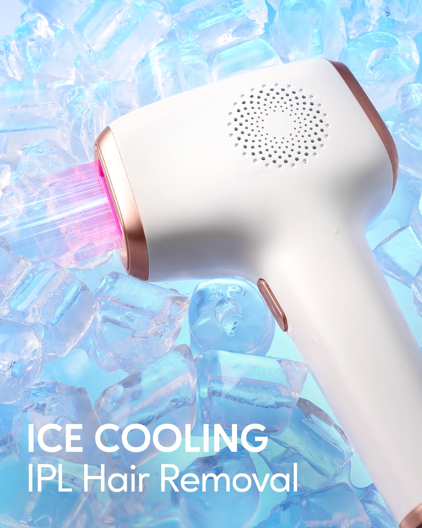 Buy INNZA IPL Hair Remval Device with Ice Cooling Function 