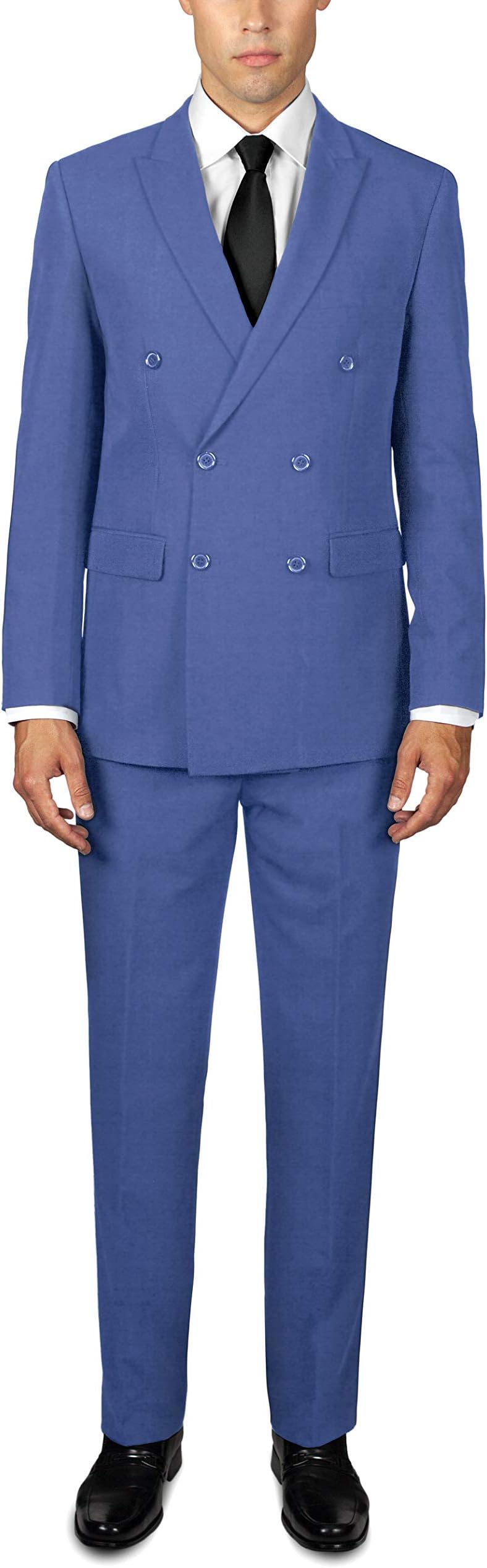 ALAIN DUPETIT Mens Double Breasted Suit