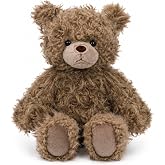Mushymallow Teddy Bear Stuffed Animal Soft Bear Plush Toy, Brown | Cute Plushes Christmas Birthday Gifts for Boys Girls Kids Adults Adorable Desk Decor