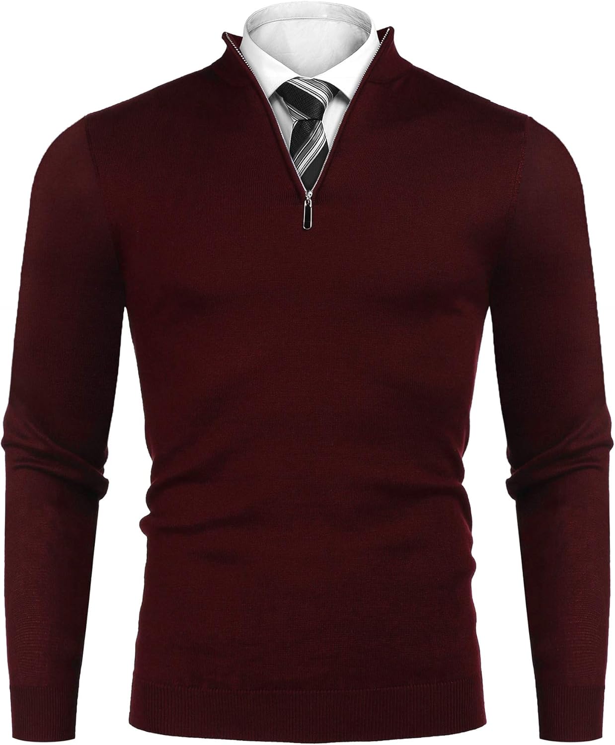 turtleneck quarter zip