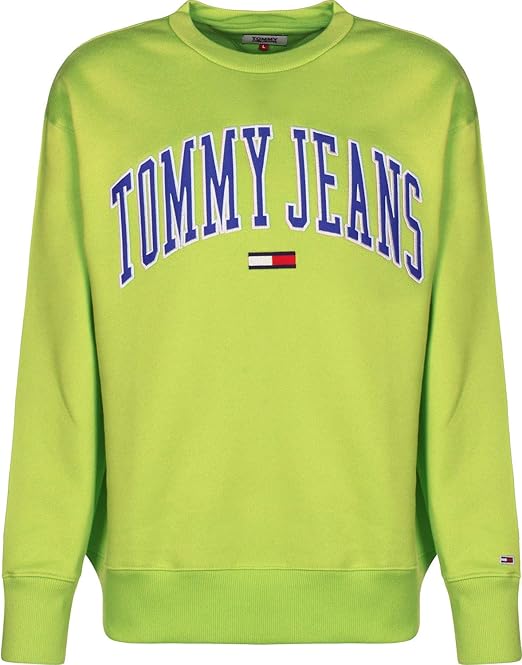 tommy jeans clean collegiate sweater
