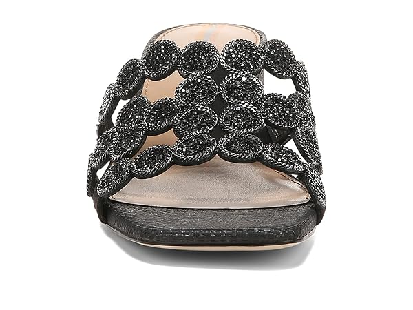 SAM EDELMAN WINTER SANDAL BLACK 6.5 MEDIUM