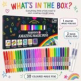 Marvin's Magic 30 Amazing Magic Pens for Kids Colour Changing Markers view 3