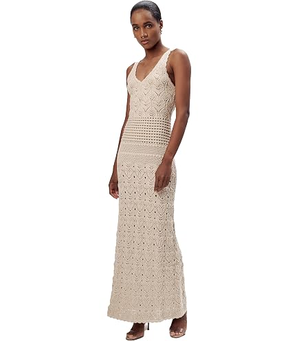 ronny kobo wyeth halter knit combo maxi dress Women's Yael Dress, Cornflower, X-Small at Amazon Women's Clothing store Style:short-sleeve