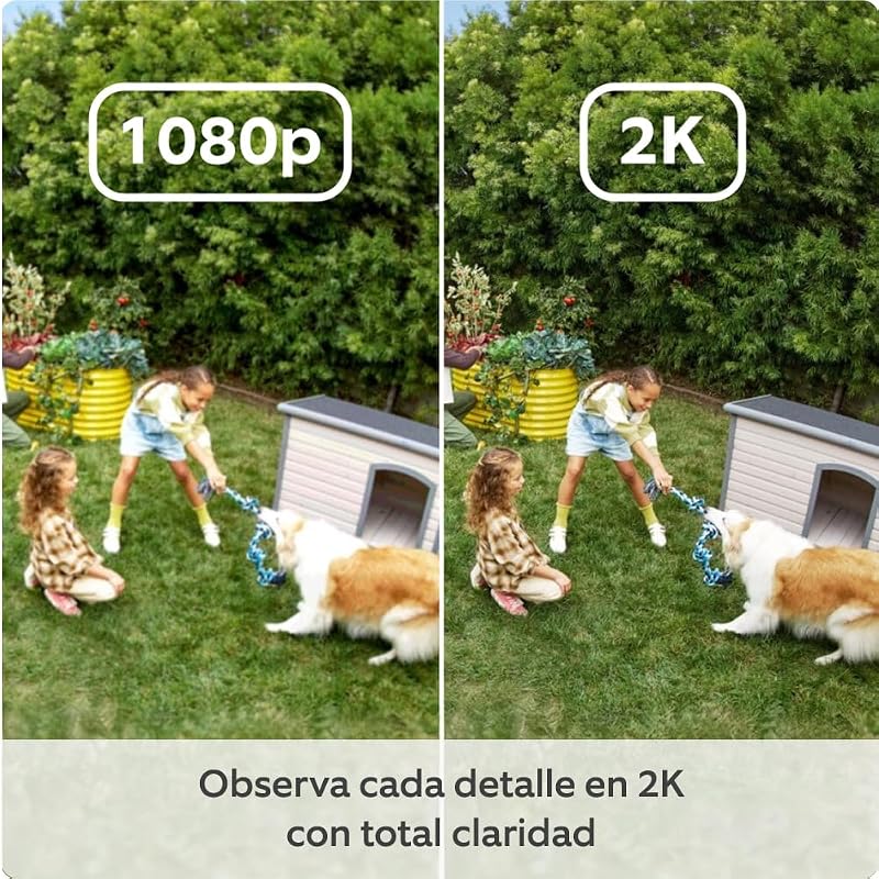 | Câmara Exterior Plus com Ficha (Câmara Exterior Plus de última geração) | Vídeo 2K em grande angular | Câmara Sem Fios Exterior | Teste gratuito de 30 dias do plano de subscrição Ring