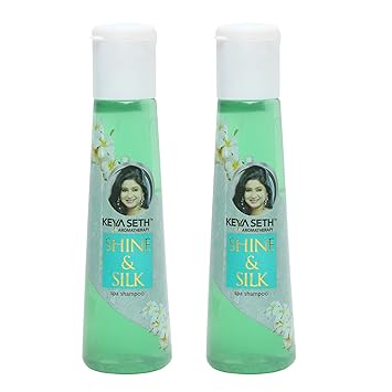 KEYA SETH AROMATHERAPY, DEVICE OF DROP Shine & Silk Spa Shampoo by Keya Seth Aromatherapy, Combo pack of 2 (100gmX2)