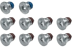 Willhom Bottom Case Screws (Pentalobe x10) Replacement for MacBook Pro Retina 13" A1425 / A1502 & 15" A1398 (2012-2015) (Retina Screws(1set/10pcs))