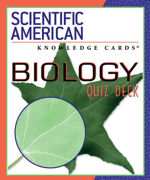 Scientific American Quiz Cards - Biology