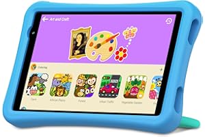 UMIDIGI G1 Tab Mini Kids 8 inch Sea Blue Tablet, 32 GB | Android | WiFi 6 | TF 1TB | Full HD | 5000 mAh | EVA Shockproof Case