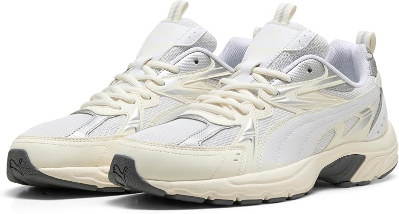 Unisex MILENIO TECH Sneaker, White-Warm White Silver, 43 EU — Foto 2 von 4