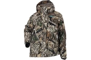DOING SOMETHING GREAT Kylie 5.0 3-in-1 Camouflage Hunting Jacket for Women - Waterproof, Insulated, with Zip in Fleece Liner