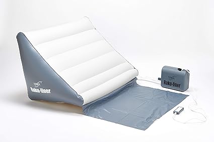 Amazon Co Jp エアーリクライニングマット ラクライナー Ax 042 起床補助 介護 楽ライナー 電動 ベッド 布団 腰痛 サポート ホーム キッチン