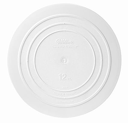 Wilton 302-4104 Smooth Edge Separator Plate for Cakes, 12-Inch