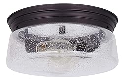 CANARM IFM623A12ORB Mill 2 Lt Flush Mount Seeded