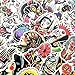 Homyu Stickers Old School Tattoo 50 Pcs PVC Decals Waterproof Sunlight-Proof DIY Ideals for Cars Motorbikes Skateboard Spinner Luggages Laptops