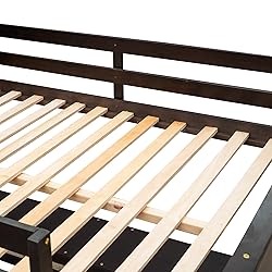 Harper & Bright Designs Full Size Loft Bed with