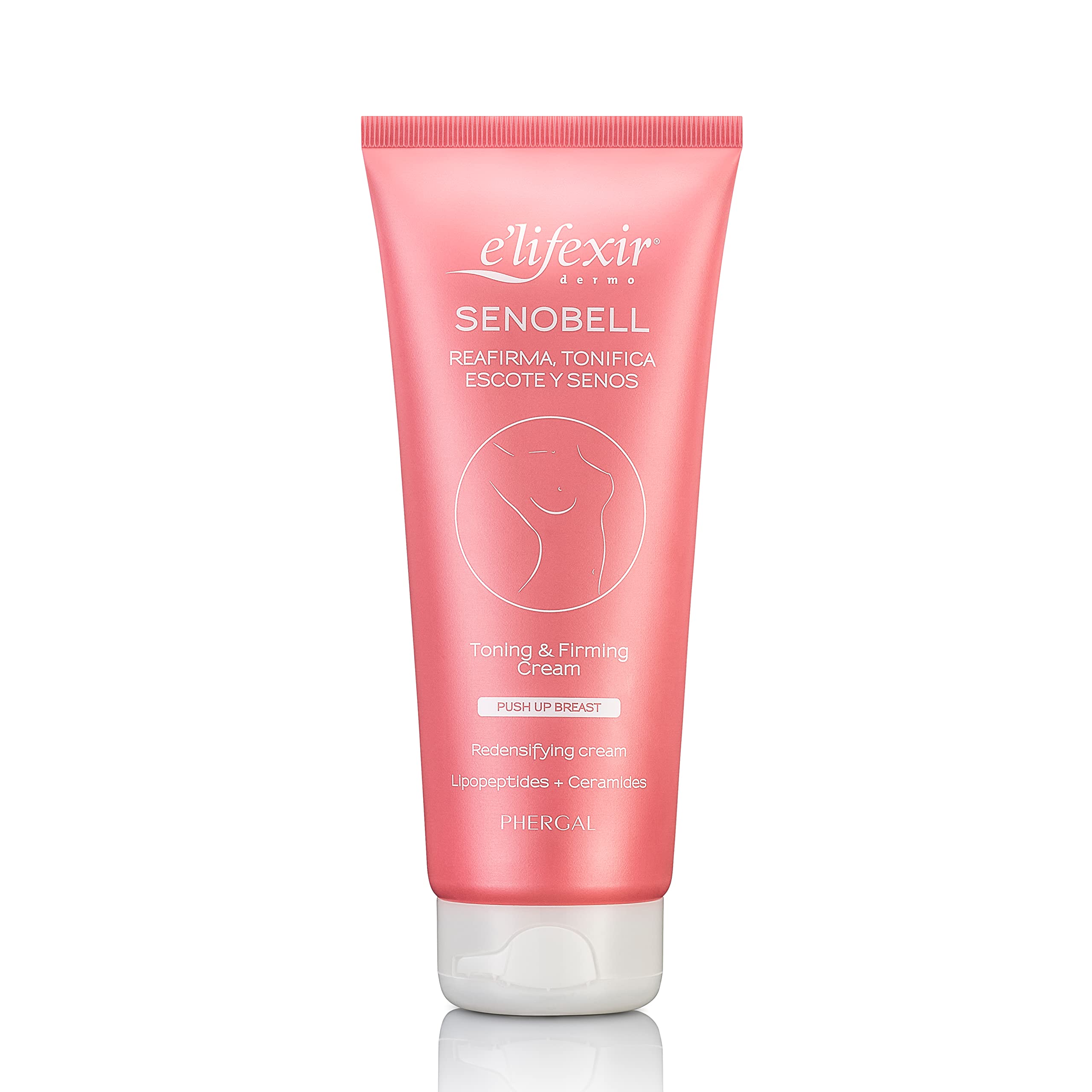 E'LIFEXIR Senobell – Breast Firming Cream | Breast and Neckline Toner | Anti-Stretch Marks | Tensioner and Volume Effect | More Nourishing and Firm Breast | Deep Moisturizing | 200 ml