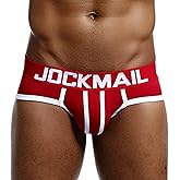 JOCKMAIL Mens Briefs Underwear Men's Cotton Stretch Underwear Support Briefs Soft Breathable Underwear