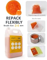 wisedry Silica Gel Desiccant Beads 3.6kg Orange/Green 2-4mm 20 Bags view 6