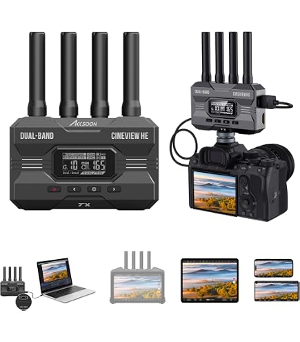 Amazon.com: Accsoon CineView SE Wireless HDMI SDI Video