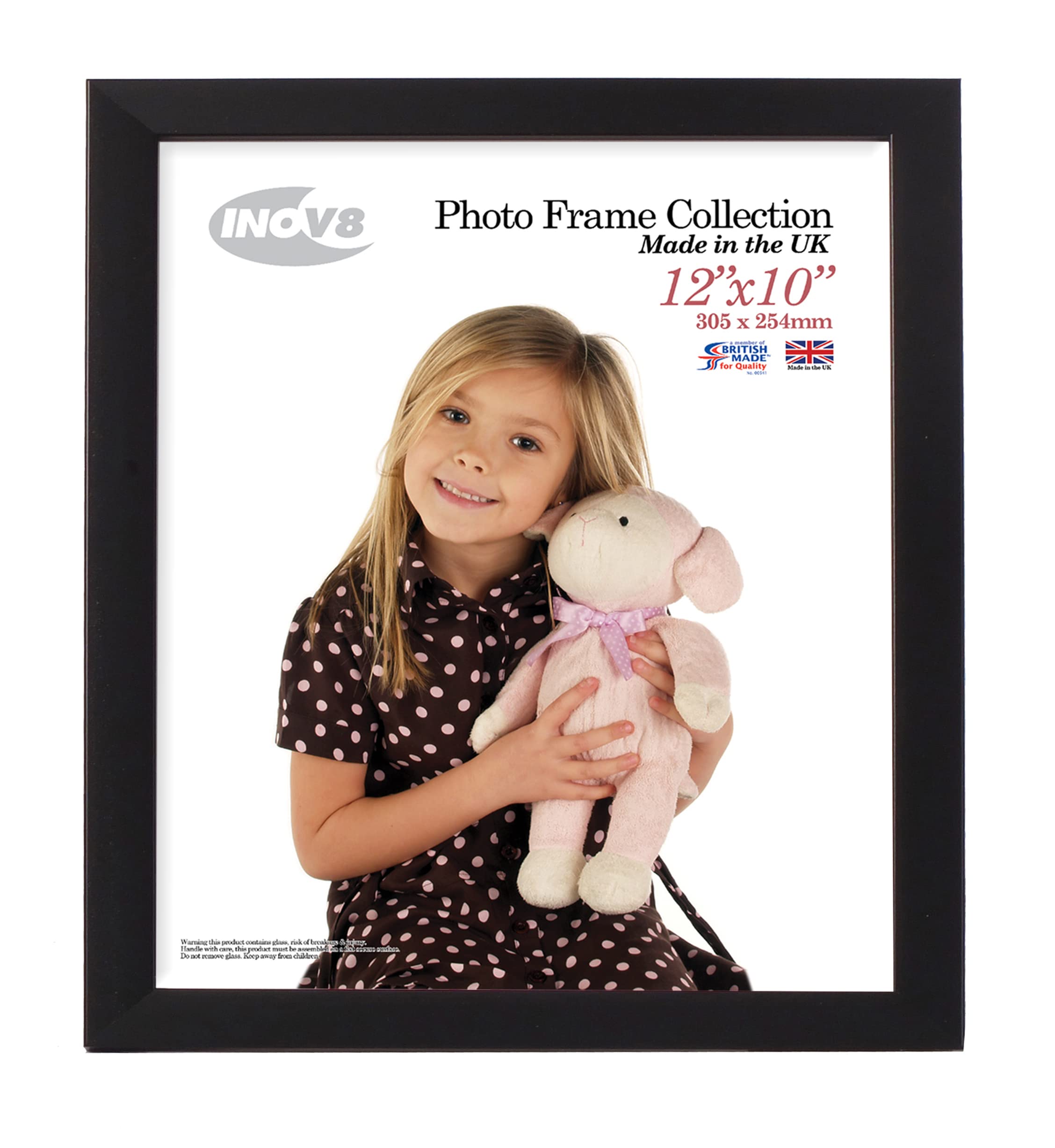 INOV8 Framing Frame, Satin Black, 12x10 inch