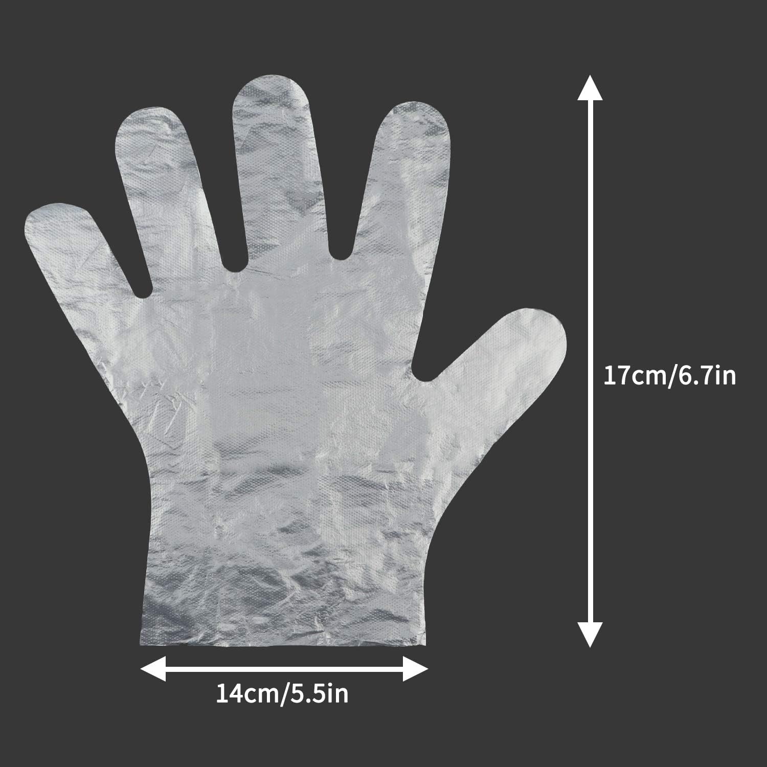Yebeauty Paraffin Wax Liners for Hands, Clear Plastic Paraffin Wax Bath Liners for Hands Care, 200 PCS/Pack: Health & Personal Care
