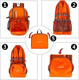 MAXTOP 40L Ultralight Packable Backpack Foldable Travel Daypack Men Women view 6