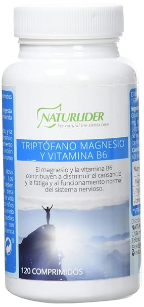 Naturlider Triptofano Magnesio Vitamina B6 120 Unidad 70 g