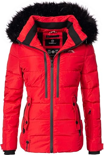 blouson femme rouge