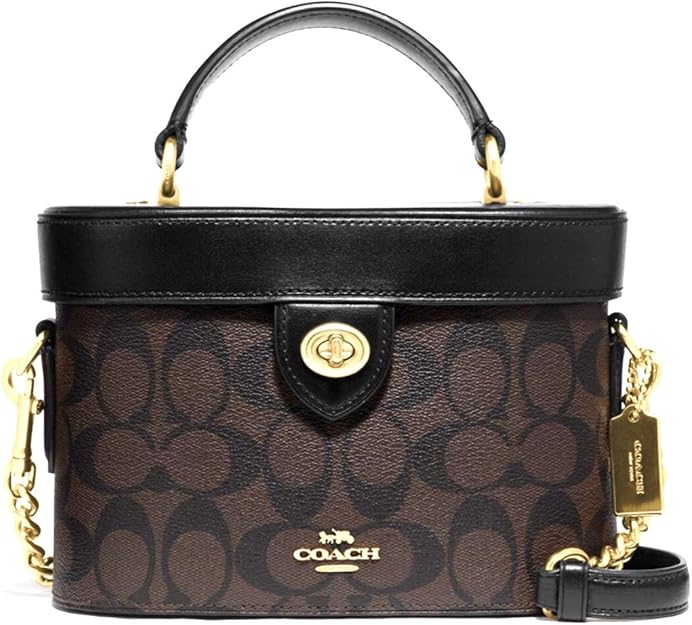 coach trail bag in signature canvas