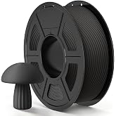 TECBEARS Black PLA Classic Filament Rapid 50-600mm/s Printing | High Speed PLA Filament,Neatly Wound 3D Printer Filament,&plusmn;0.02mm Accuracy,Fit for Most FDM 3D Printers