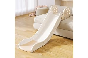 LEILIFRE Couch Slide for Toddlers, Large Adjustable Height, Large Stair, Kids Indoor Sofa Slide, Baby Slide for Bed, Playgrounds, Toys for Kids Age 3+ Playing Home, Maximum 220LBS, Easy to Assemble
