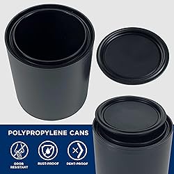 Master Elite 1 Quart Empty Plastic Paint Can