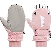 American Trends Toddler Winter Mittens Waterproof Boy Ski Gloves Warm Fleece Snow Mitten for Baby Boy Girl Cold Weather