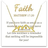 Mustard Seed Necklace, Christian Mothers-Day