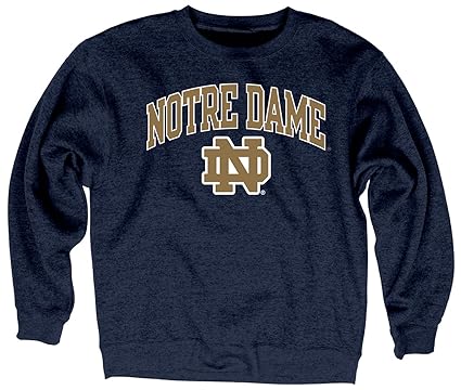 Notre dame crewneck sweatshirt Clearance