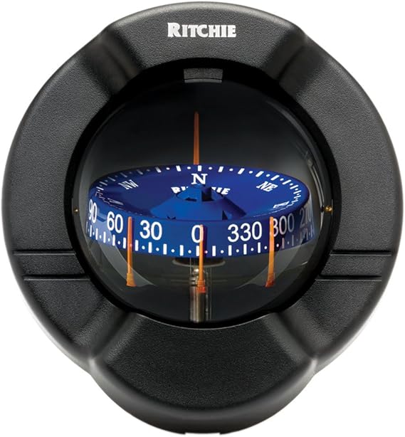 Ritchie SSPR2, Supersport Dash Mount Compass, Boat Compasses Amazon