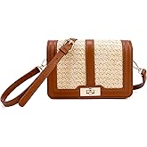 Ayliss Straw Crossbody Bags for Women Straw Purses Handbags Shoulder Clutch Purse Summer Beach Woven Bags for Vacation