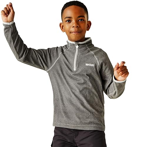 Regatta Unisex Kids Loco Fleece, LtSteel/LtSt, 11 Years UK