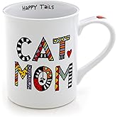 Our Name is Mud “Cat Mom” Porcelain Mug, 16 oz.