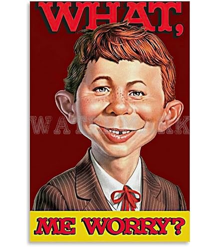 70年代 alfred e neuman ポスター Amazon.com: Alfred E. Neuman: Posters & Prints