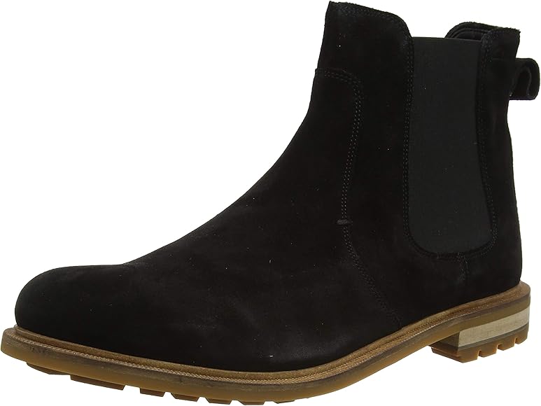 clarks chelsea boots black