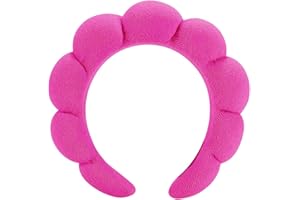 HitModa Spa Headbands for Washing Face or Facial, Makeup Headband, Skincare Headbands, Terry Cloth Headband Face Wash Headband Puffy Makeup Headbands for Face Washing, Mask, Skin Treatment