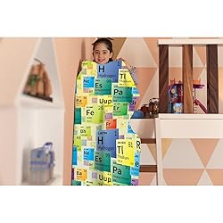 Periodic Table of The Elements Blanket, Science 90