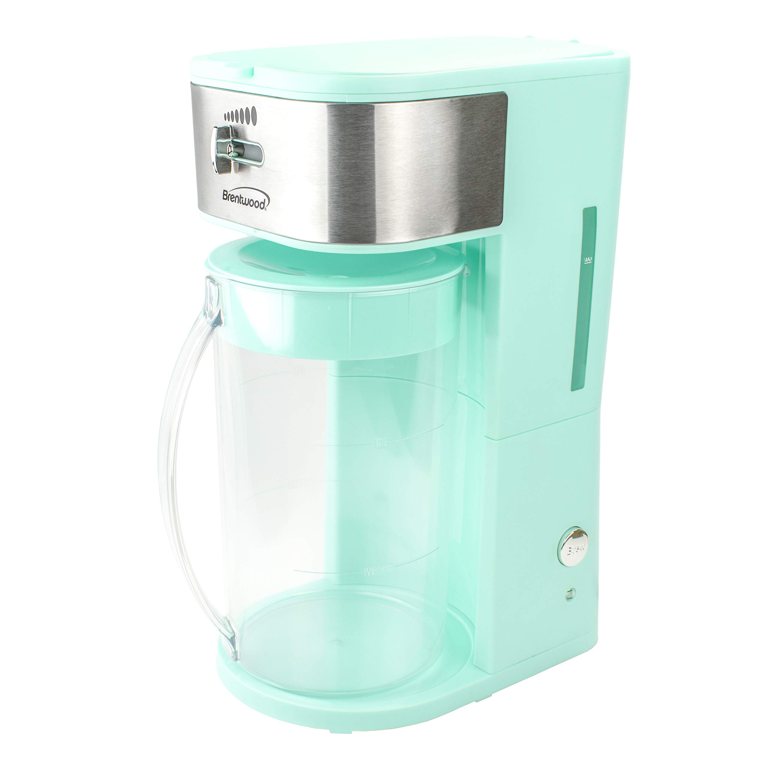 Brentwood KT2150BL Iced Tea and Coffee Maker with 64 Ounce Pitcher, Blue