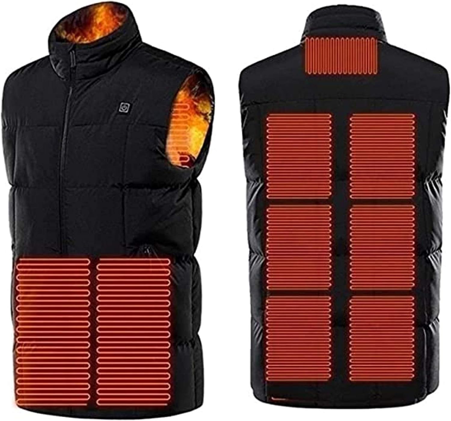 CRMY Heated Vest USB, Electric Vest Warmer Gilet for Men/Women