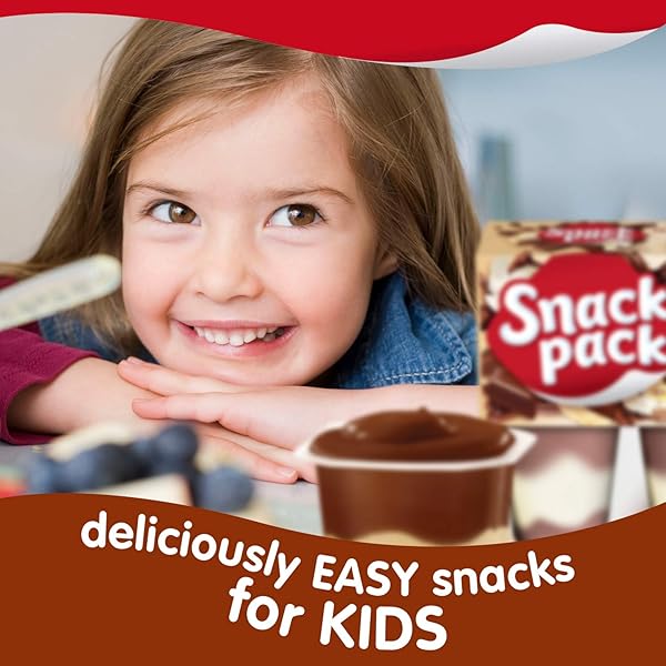 SNACK PACK PIE PUDDING CUPS, CHOCOLATE AND VANILLA, 33 OZ (6 CT)