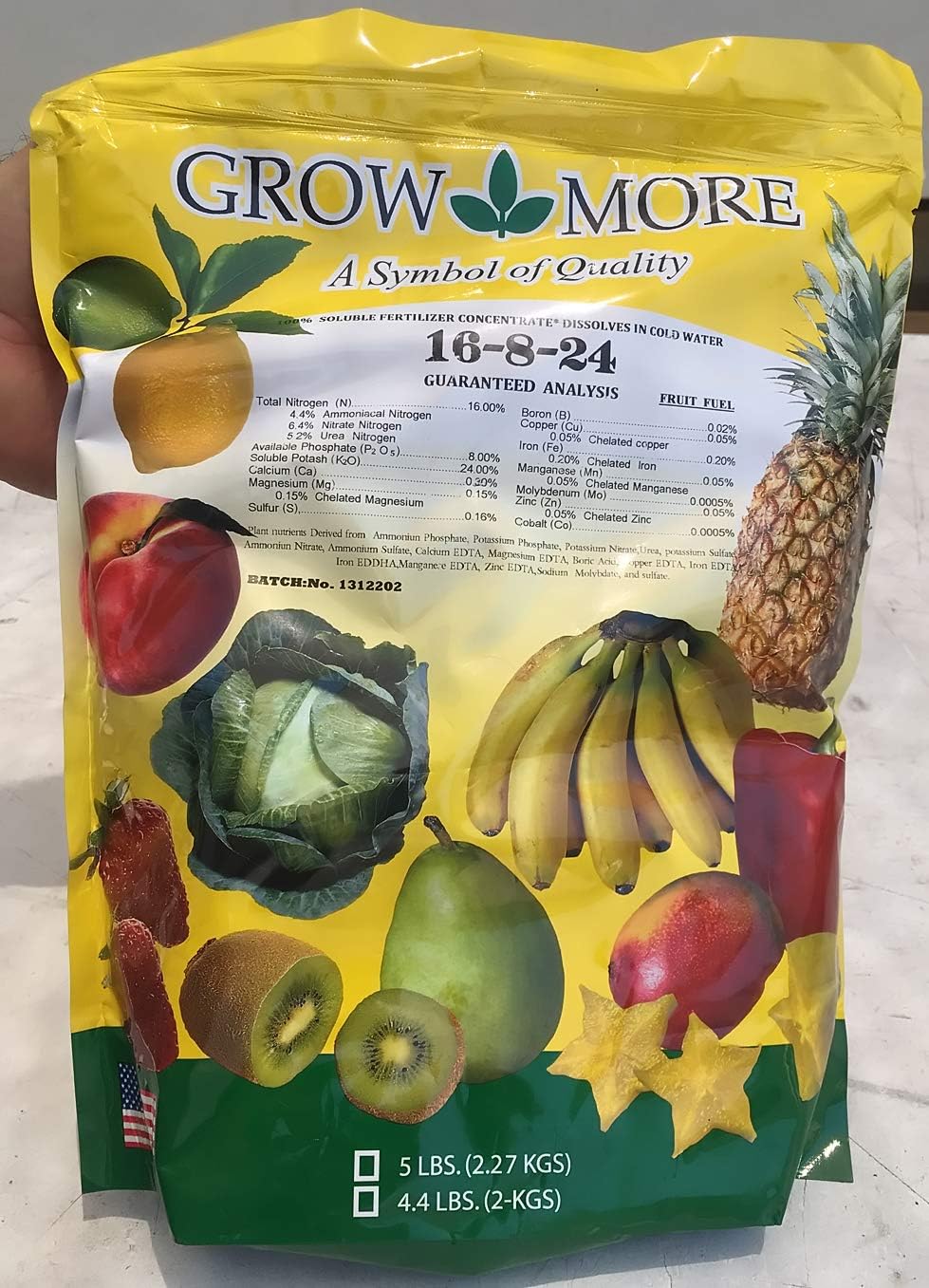 Citrus and Fruit Tree Fertilizer - 5lbs - Fruit Fuel Fertilizer - Grow More