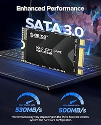 ORICO 1TB M.2 2242 SATA SSD, Compact Internal Solid