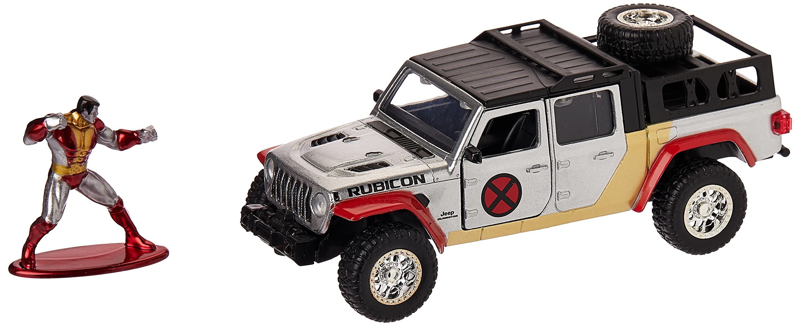 Jada Toys Marvel X-Men Jeep Gladiator 1:32, Multi-Coloured